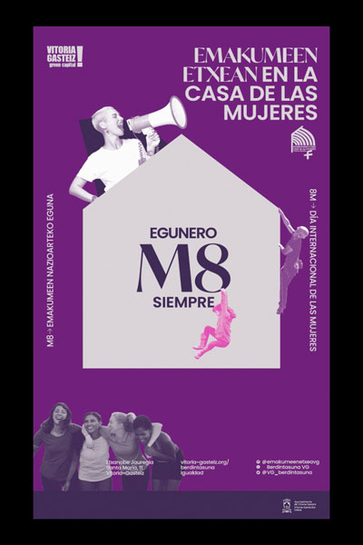 Animacion de la campaña para el 8M.